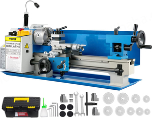 เครื่องกลึงโลหะอัตโนมัติแนวนอนความแม่นยำสูงขนาด7 "-14" 550W รับประกัน2ปี - Product Image 2