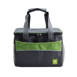 กระเป๋าเก็บอุณหภูมิสำหรับอาหารกลางวันแบบกันน้ำ ลายโลโก้ตามสั่ง เป็นมิตรกับสิ่งแวดล้อม ผลิตจากโพลีเอสเตอร์ เหมาะสำหรับเดินทาง ไปโรงเรียน ผู้ใหญ่ เด็ก รุ่น 2026 - Product Image 6