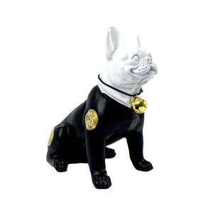 Adorno de Bulldog con Dólares Personalizado y Simple, Escultura Artística de Resina Epoxi, Artesanía para Decoración del Hogar - Product Image 5