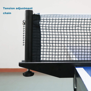 Filet de tennis de <span class=keywords><strong>table</strong></span> noir de qualité supérieure facile à installer avec pince à vis de force et insertion de pince à filet réglable en tension et en <span class=keywords><strong>hauteur</strong></span> - Product Image 6