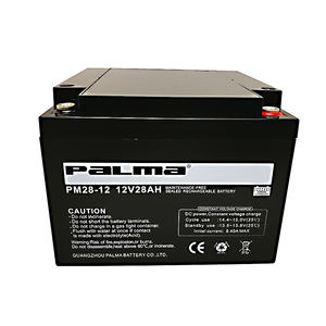 Энергостойкий источник питания с глубоким циклом Корейская технология AGM Gel UPS System PM28-12 12 В 28 А · ч Регулируемая свинцово-кислотная батарея - Product Image 1