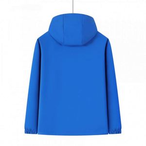 Custom Outdoor Breathable Windproof Waterproof Softshell <b>Jacket</b> Crewneck Silk Screen Printed Logo Workwear Team Uniform - Product Image 6