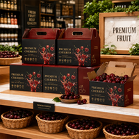 Boîte d'expédition en carton ondulé FruitVault pour fruits frais, emballage personnalisé pour légumes et produits horticoles, vente en gros