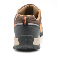 Chaussures de travail MaxiTough marron, cuir nubuck standard, embout en acier, semelle extérieure en caoutchouc EVA souple, légères, chaussures de sécurité pour hommes