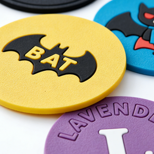 Posavasos de Goma con Aislamiento Térmico y Diseño de <span class=keywords><strong>Batman</strong></span>, Personalizables con Logotipo, para Regalos Promocionales - Product Image 2