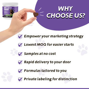 อาหารเสริมอาหารเสริมสำหรับสุนัขแบบนิ่มอาหารเสริมสำหรับสุนัขอาหารเสริมอาหารเสริมสำหรับสัตว์เลี้ยงแบบข้อสะโพกและข้อที่ช่วยให้กล้ามเนื้อมีกลูโคซามีนคอนดรอยติน - Product Image 3