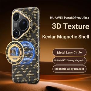 เคส KAOU Creative Alphabet สำหรับ Huawei P70 Pro - บางเฉียบ ระบายความร้อนได้ 20% กันกระแทก รองรับการชาร์จไร้สาย - Product Image 2
