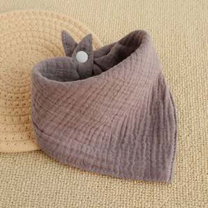 Bavoirs pour bébé en coton unisexe, rotation à 360 degrés, super doux et absorbant, meilleurs bavoirs en mousseline lavables avec des imprimés uniques - Product Image 3