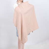 Serviette d'allaitement respirante en coton uni, couverture en mousseline, serviette d'allaitement quatre saisons