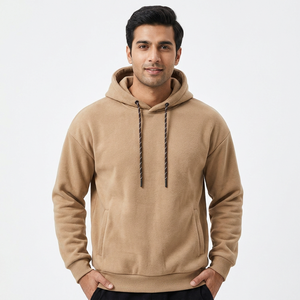 Vente en gros OEM : Sweat à capuche pour homme 100% coton épais, coupe oversize, personnalisable, économique, en molleton décontracté - Product Image 1