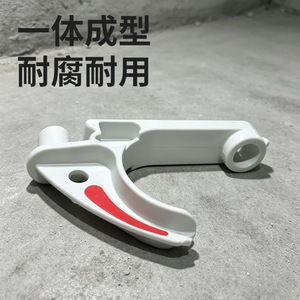 ตะขอเกี่ยวสายเคเบิล PVC รูปตัว C รับน้ำหนักได้ 60 กก. สำหรับยึดสายเคเบิลในงานเหมืองและงานก่อสร้างอุโมงค์ - Product Image 3