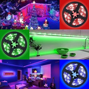 <span class=keywords><strong>Tira</strong></span> de luces <span class=keywords><strong>LED</strong></span> inteligentes para interiores DIY para habitación, decoración del hogar 5050, <span class=keywords><strong>tira</strong></span> de <span class=keywords><strong>luz</strong></span> <span class=keywords><strong>Led</strong></span> RGB Flexible con baterí<span class=keywords><strong>a</strong></span> regulable - Product Image 6