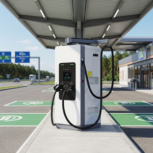 เครื่องชาร์จไฟฟ้ากระแสตรงแบบสาธารณะ CPO ปรับแต่งแบรนด์ได้120kW V5ไททัน240kW 180kW UL CE 104" - Product Image 1