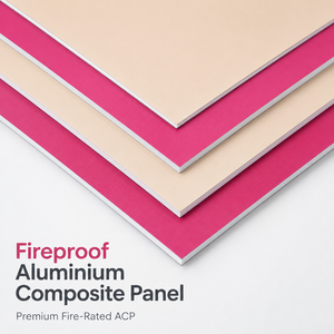 Panel ACP Ignífugo de 4 mm con Revestimiento de PVDF para Revestimiento de Paredes Exteriores y Fachadas de Hoteles de Wanya - Product Image 2