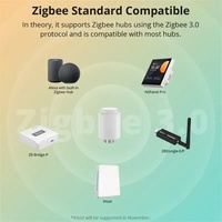 SONOFF TRVZB Vanne de régulation de température intelligente Zigbee 3.0 pour la maison, contrôle à distance facile via l'application Micro, compatible EWeLink Google ZBDongle-P