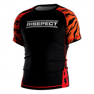 Camiseta de Manga Corta con Estampado de Astronauta para Hombre, Corte Ajustado, Secado Rápido, Cuello Redondo, Estilo Deportivo Informal, con Diseño de Personajes y Logotipo Personalizado - Product Image 5