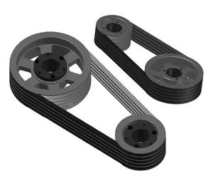 Polea de hierro fundido al por mayor con rueda estriada para bomba de agua y alternador - Product Image 1