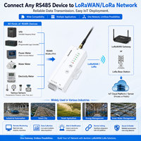 Módulo IO Industrial LoRa RS485 Modbus RTU, Puente Inalámbrico RS485 Aurtron CC71LD, IoT Industrial
