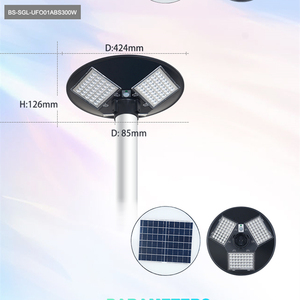 무릎 높은 품질 중국 500W Solarcell Sola Led Ufo 태양 거리 조명 도로 정원 - Product Image 3