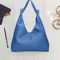 Sacs fourre-tout spacieux en cuir véritable pour femme avec fermeture éclair, personnalisables en gros (OEM)