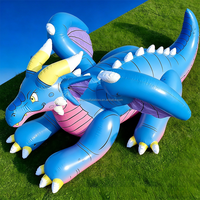 Modèle de dragon gonflable en PVC personnalisé Wanjun, nouveau produit très vendu, en vente