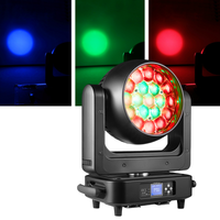 Effet de faisceau/lavage/zoom 19X25W RGBW 4-en-1 Lumières de scène DJ Music Party Professional Moving Head Light