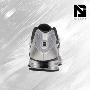 Zapatillas deportivas Nike Shox Tl 'Metallic Silver' cómodas, suaves y de lujo para hombre - Product Image 4