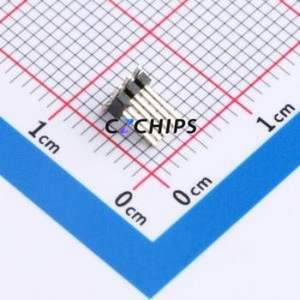 HC-PZ127-7.2L-2x3PS Pin Header SMD,P=1.27mm Connector ( Pin Structure: 2x3P )( Pitch: 1.27mm )( Row Spacing: 1.27mm ) - Product Image 1