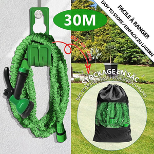 Factory Direct Sale Oem Tpe <b>Rubber</b> Inner Tube Expandable Adjustable Portable Soft with Plastic Water <b>Spray</b> Nozzle - Product Image 5