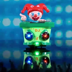 Juguete de Payaso Bailarín Dinámico con Luz Musical, Juguete de Plástico Eléctrico para Niños, Rompecabezas Divertido y Educativo - Product Image 4
