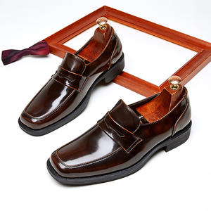Zapatos de Vestir para Hombre de Alta Calidad, Nuevos, de Piel Vacuna, con Suela Oxford, Plantilla de Cuero Genuino, Mocasines Formales Planos para Bodas de Verano - Product Image 2
