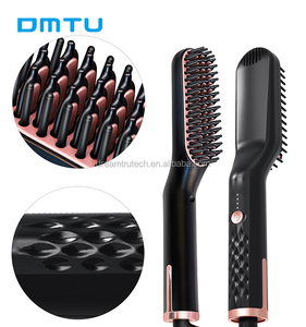 Offre Spéciale <span class=keywords><strong>Barbe</strong></span> Peigne Cheveux Brosse Électrique Lisseur - Product Image 5