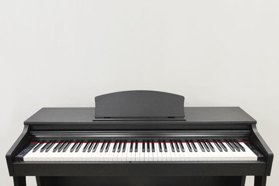 Yimo YIMO 88 Key Weighted Digital Piano, Upright Electric Piano for ...