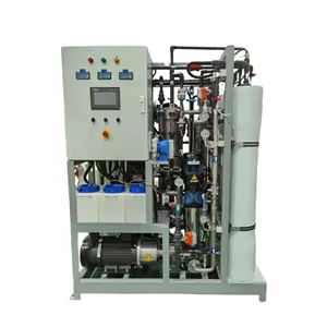 Máquinas industriais do tratamento da água do sistema de dessalinização da água do mar por Osmose Reversa de papel RO