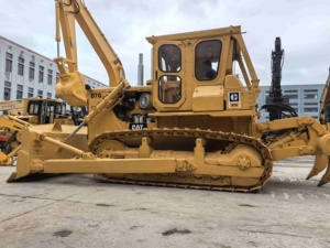 รถดันดิน CAT D7G XL มือสองคุณภาพสูง นำเข้าแท้ สีเหลือง กำลัง 150 กิโลวัตต์ - Product Image 2
