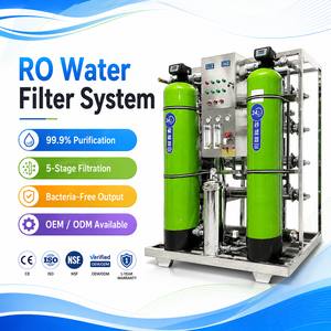 Système de filtration d'eau de haute qualité 500LPH 1000LPH, machine de traitement de l'eau, système de purification d'eau par osmose inverse - Product Image 1