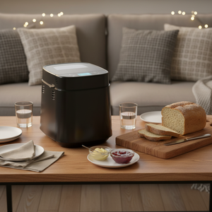 SOHEF Burger-Brotteig-Hersteller Automatische Brotbackmaschine für Gewerbe und Haushalt <span class=keywords><strong>3</strong></span> Krustenfarben 1-<span class=keywords><strong>2</strong></span>,5 Pfund CE/ETL/ROHS/KC/ISO9001 - Product Image 1