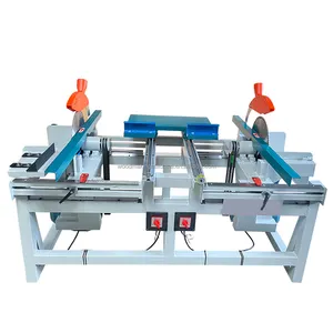 Double side blade horizontal circular saw panel saw machine