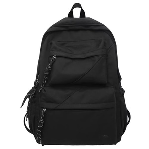 Unisex Junior High <b>School</b> <b>Backpack</b> <b>Large</b> Capacity Waterproof Fashion Design Mix Colors Polyester Lining Zipper Boys Girls - Product Image 4