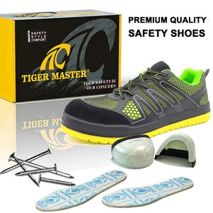 Chaussures de sécurité légères pour hommes, à faible hauteur de la cheville, antidérapantes, anti-perforation, à embout composite, antistatiques, respirantes, CE S1P - Product Image 3