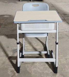Miglior Set di Scrivania e Sedia in Metallo Personalizzabile per Studenti, Set di Sedie e Tavoli per Aule Scolastiche - Product Image 2