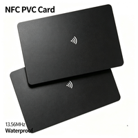 Wasserdichte PVC Vollfarb-Bedruckte Geschäftsmitgliedskarte Mini-Tag NFC213/215/216 Wiederbeschreibbare RFID-Zahlungskarte 13,56MHz Hotel
