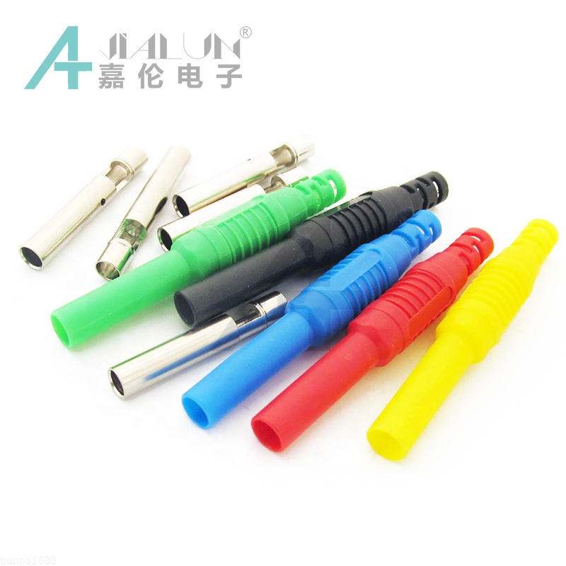 Jialun полный изолятор безопасности медные разъемы с вилками типа «банан», 4 мм экранированными вилками типа «банан