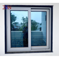 Ventana Corredera de PVC para Autoinstalación, Pre-Envidriada, Acabado de Fábrica, Instalación Rápida, Sistema de Marco y Revestimiento, Doble Acristalamiento, Ahorro Energético, Personalizable para el Hogar