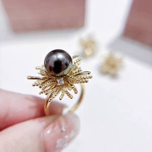 ชุดเครื่องประดับเงินแท้ S925 รุ่น 9186DIY พร้อมจี้รูปโบว์เปล่า สำหรับต่างหูมุก เครื่องประดับแฟชั่น - Product Image 2