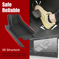 Tapis de sol de voiture MIPI Contractor, imperméables, toutes saisons, ensemble complet, tapis de voiture 3D en TPE pour TESLA Model YL court 6 places 2025