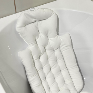Cuscino da bagno in rete 4D di lusso all'ingrosso stile moderno supporto per il collo ergonomico con antiscivolo ispirato al bagno Spa per bambini - Product Image 6