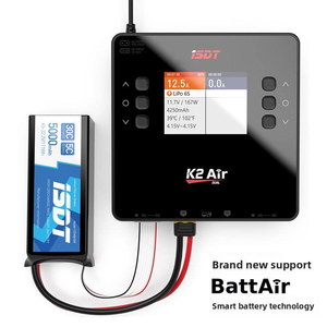 <span class=keywords><strong>Isdt</strong></span> K2 <span class=keywords><strong>Air</strong></span> ac/dc แบบสองช่องชาร์จสมาร์ทบาลานซ์500W * 2 20A พร้อมแอปควบคุมสำหรับ1-6S Lipo lihv FPV เครื่องบินรุ่น RC - Product Image 3