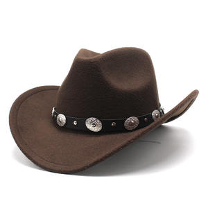 Mode Paars <span class=keywords><strong>Cowboy</strong></span> Unisex Formele Gebogen Rand Dames Mannen Vintage Groothandel Jazz Party Cap Wol Leer Fedora Hoed - Product Image 5