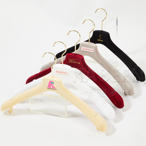 Robe de mariée boutique logo <span class=keywords><strong>personnalisé</strong></span> cintres pour robes de soirée, antidérapant épaissi Cheongsam Xiuhe cintres - Product Image 1